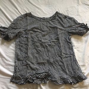 Plaid top